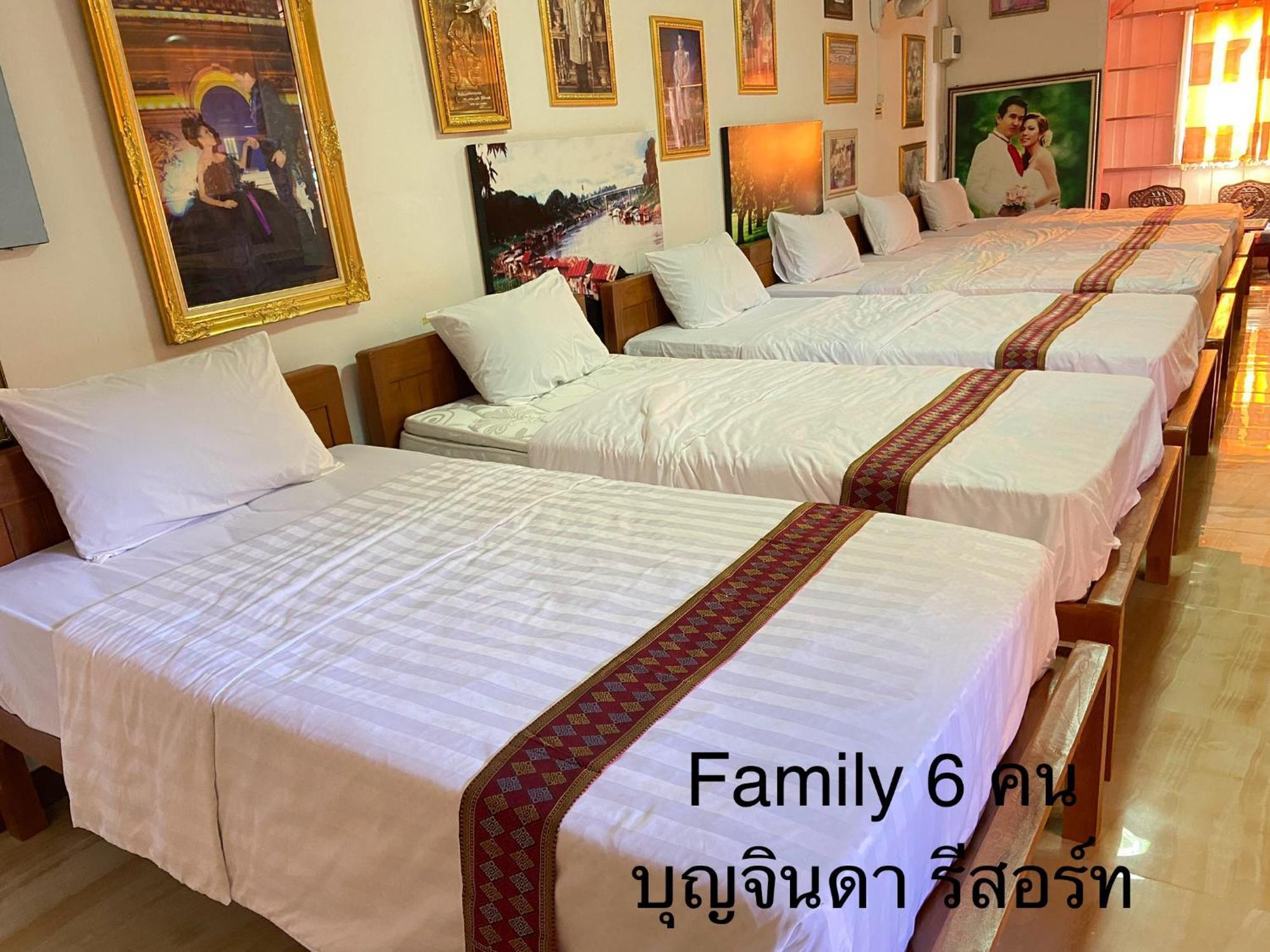 บุญจินดา รีสอร์ท Ban Bang Phayom Esterno foto