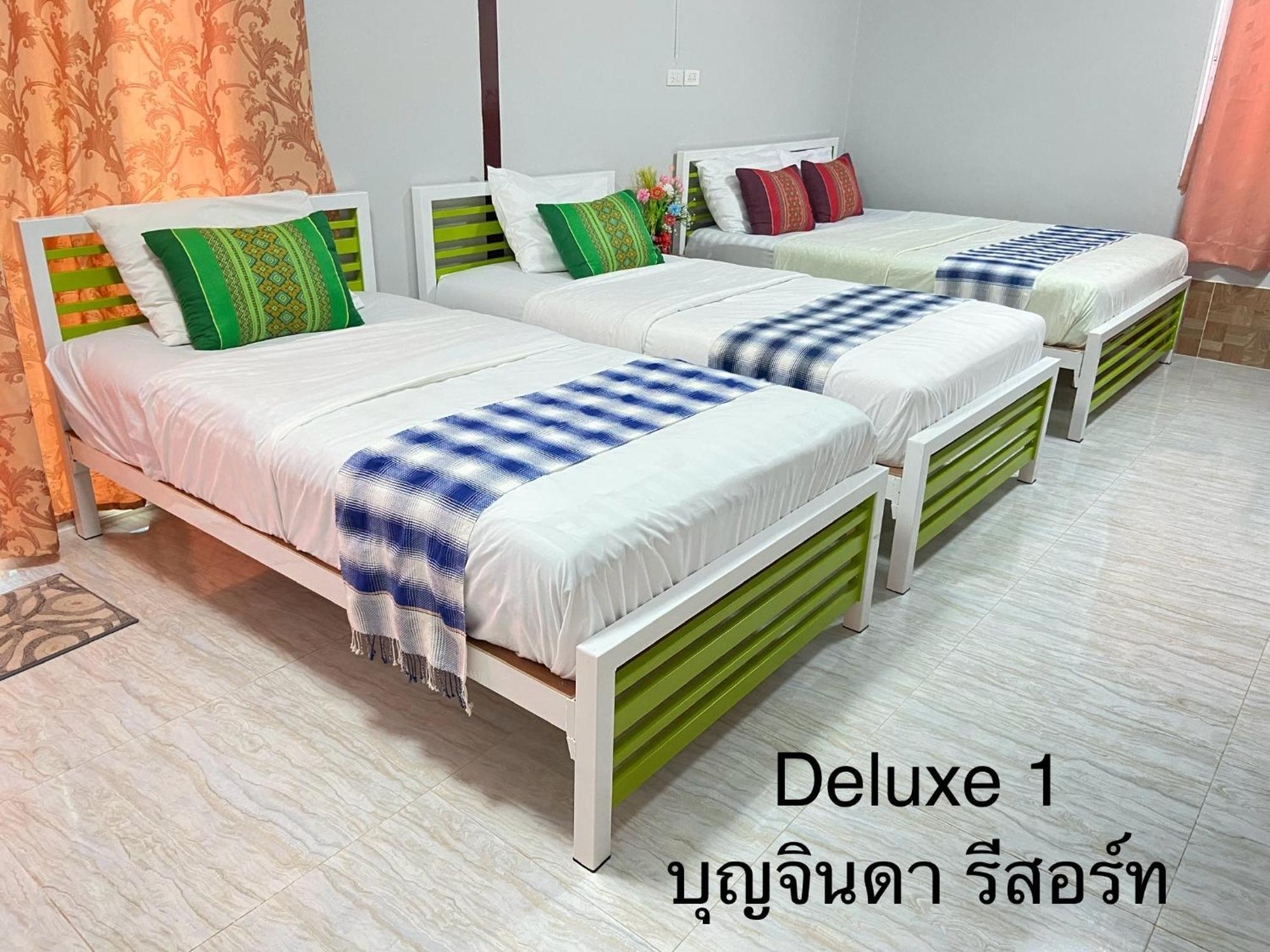 บุญจินดา รีสอร์ท Ban Bang Phayom Esterno foto
