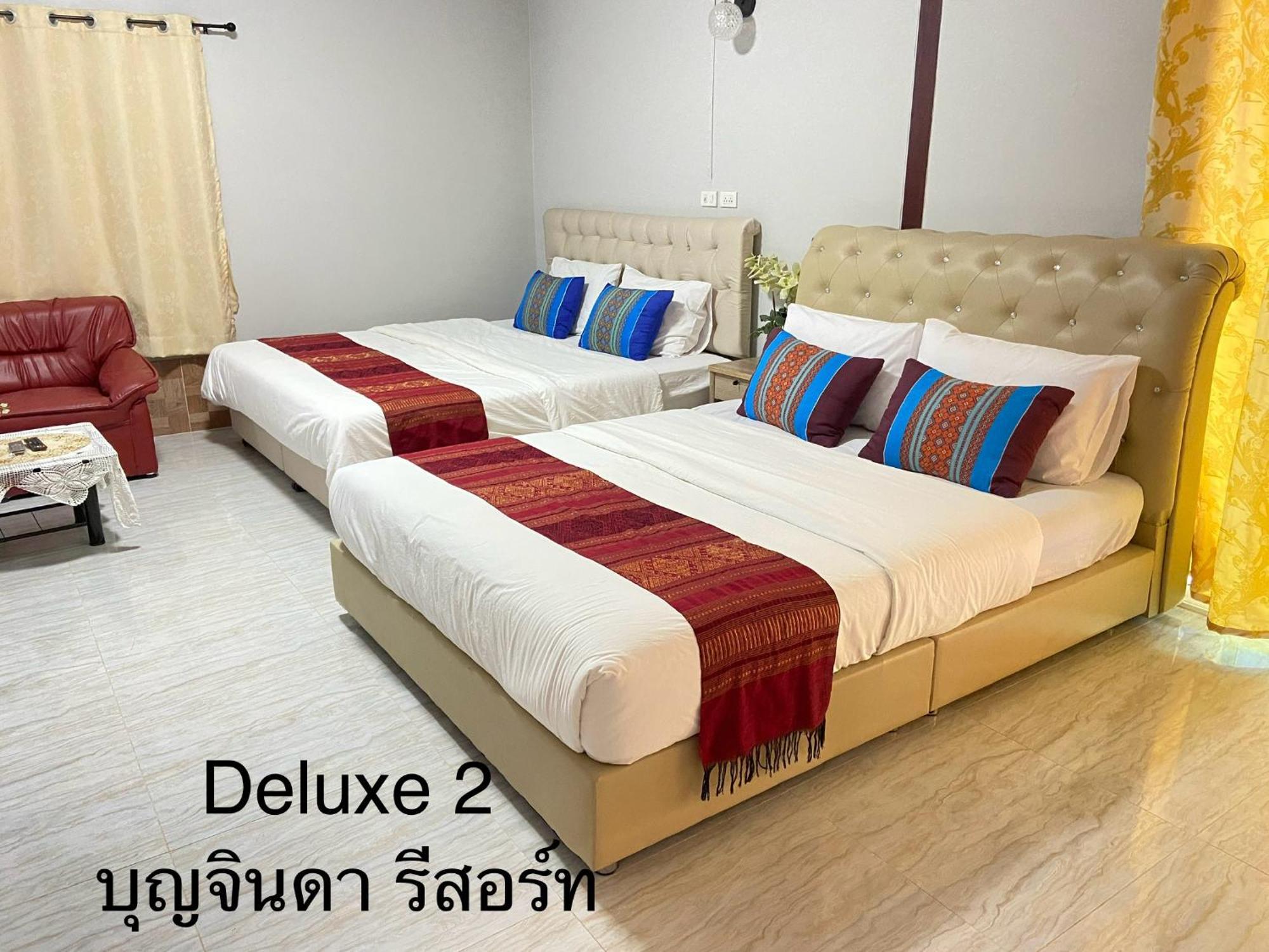 บุญจินดา รีสอร์ท Ban Bang Phayom Esterno foto